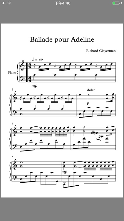 Classic Piano Scores screenshot-4