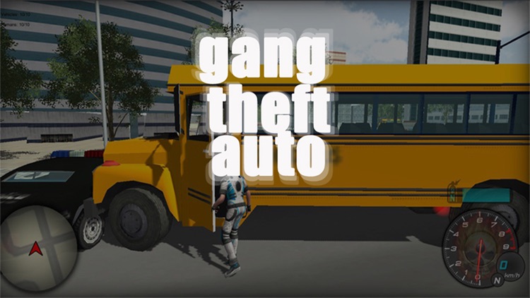 Gang Theft Auto traffic driver