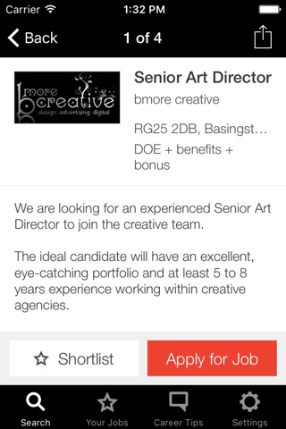 Creative Review Jobs screenshot 4