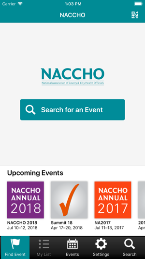 NACCHO Conference Apps