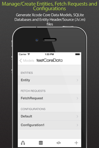 Core Data Manager screenshot 2