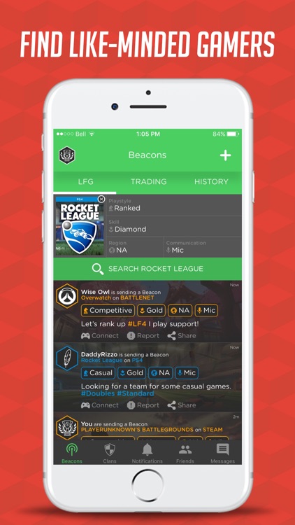GamerLink - LFG & Clan Chat! screenshot-0