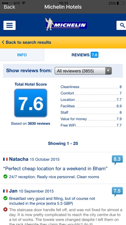 MICHELIN Hotel: online booking screenshot-4