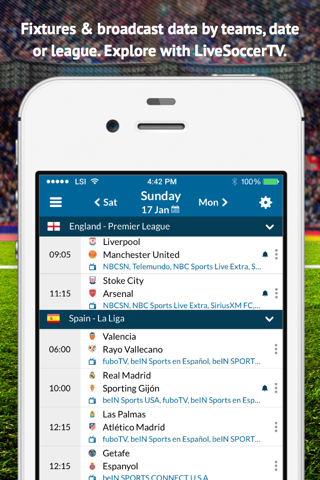 Live Soccer TV: Scores & Stats screenshot 4