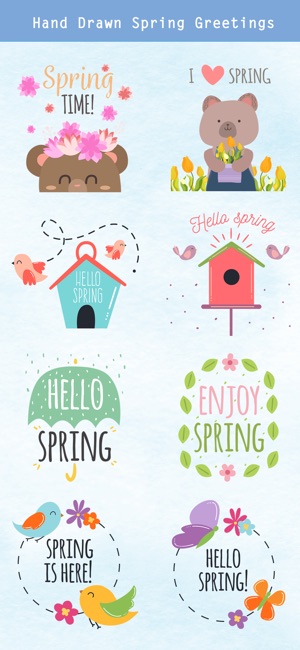 Hello Spring - Hand Drawn(圖2)-速報App