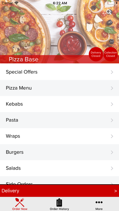 Pizza Base SE10 8NX screenshot 2