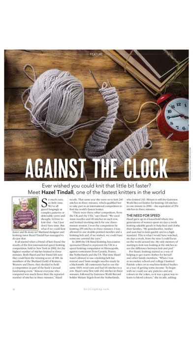 Knitting Magazine screenshot1