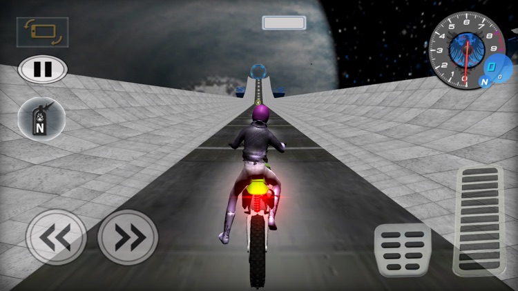 Expert Space Bike Ride 3D