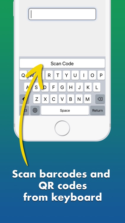 ScanKey - QR Barcode Keyboard