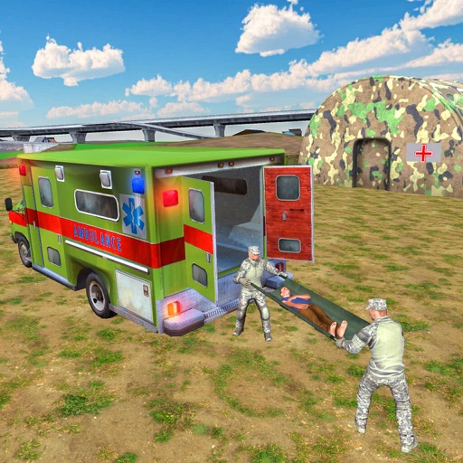 Army Ambulance Rescue Sim Icon