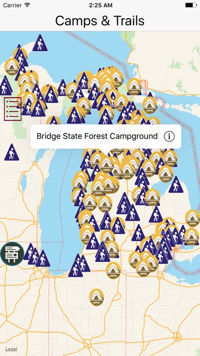 Michigan Camping & Trails screenshot 2