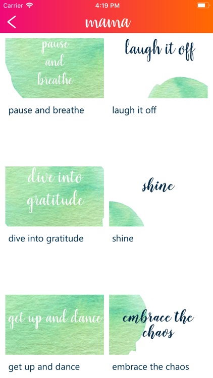 mama—daily self-care for moms
