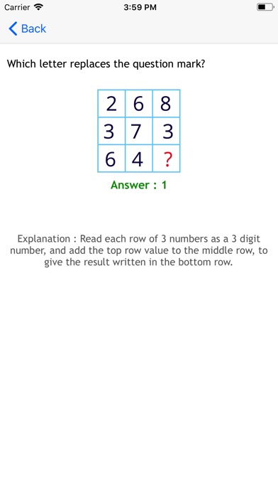 Maths Reasoning screenshot 4