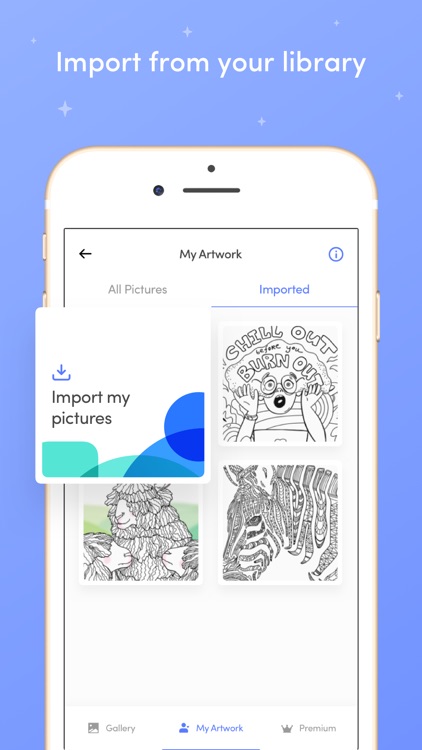 iColor: BEST Coloring Book screenshot-3