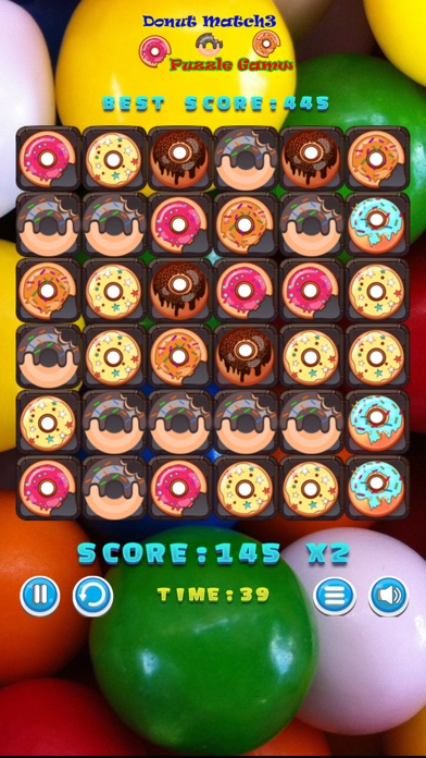 Donut Match3 Puzzle Game screenshot 3