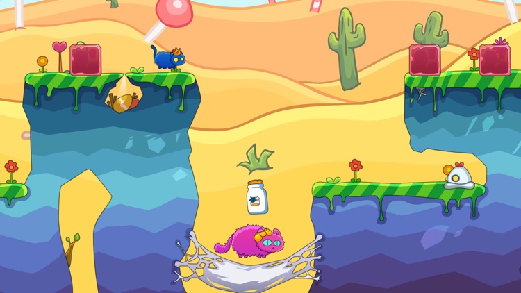 Kitty Princess Adventure-two player games screenshot-3