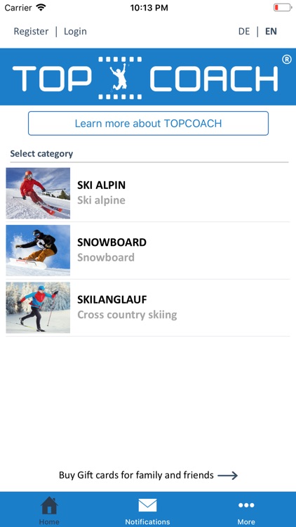 TOPCOACH app