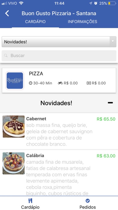 How to cancel & delete Buon Gusto Pizzaria - Santana from iphone & ipad 2
