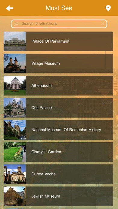 Bucharest Tourist Guide screenshot 3