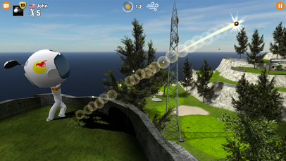 Stickman Cross Golf Battle screenshot 4