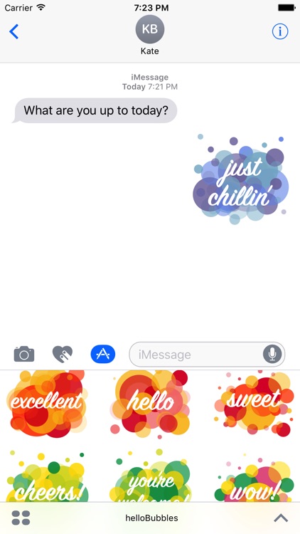 hello bubbles