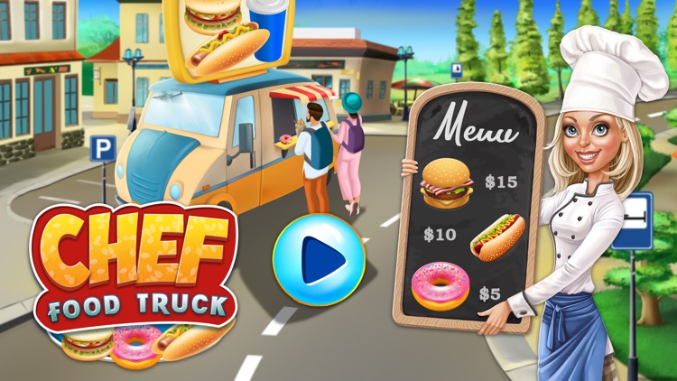 Chef Food Truck Frenzy screenshot-4