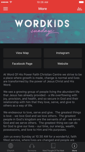 Word Of His Power Church(圖3)-速報App