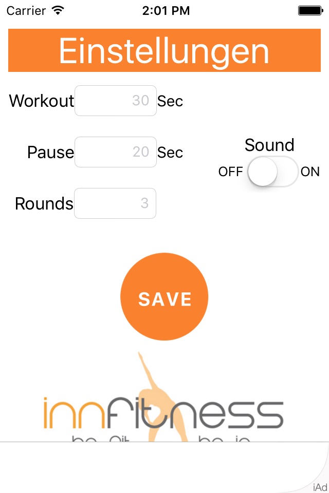 GymTimer by Innfitness screenshot 2