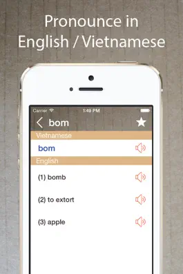 Game screenshot Vietnamese English Dictionary* apk
