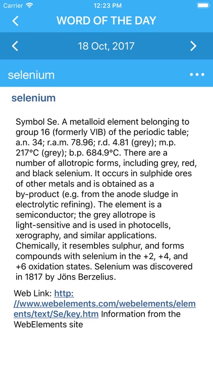 Oxford Dictionary of Chemistry