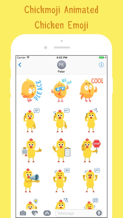 Animated Crazy Chicken