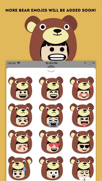 Bear Emoji - Cute Stickers