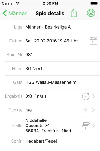 SG Nied Handball screenshot 3