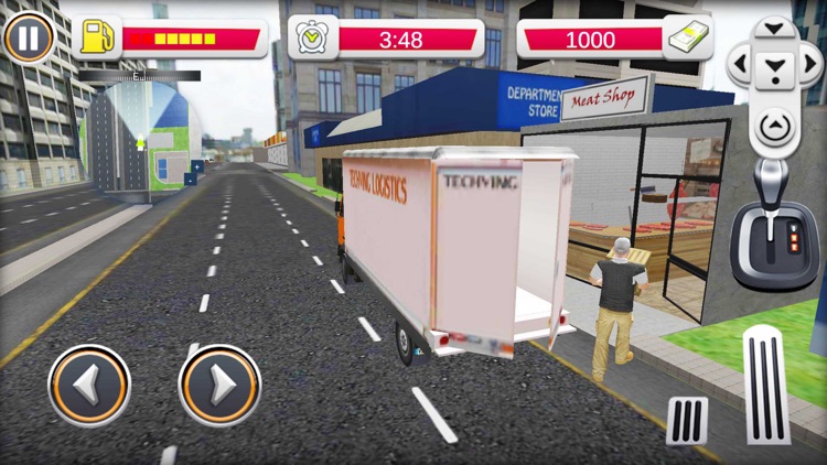 Drive Thru Supermarket 3D - Cargo Delivery Truck screenshot-4