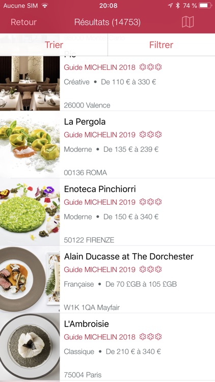 MICHELIN Guide Europe 2019