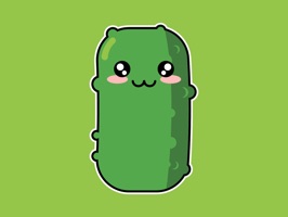Kawaii Pickle - Cute Pickles