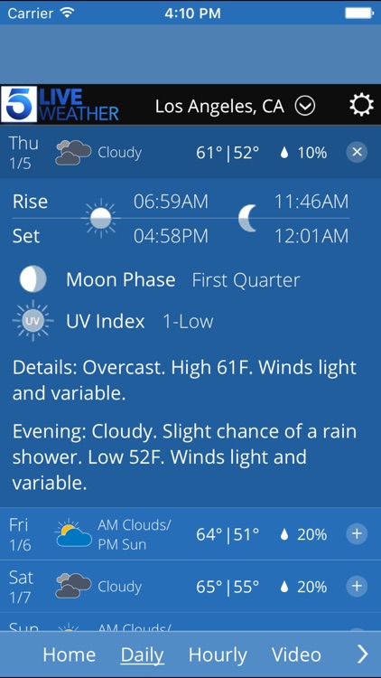 KTLA Los Angeles Weather
