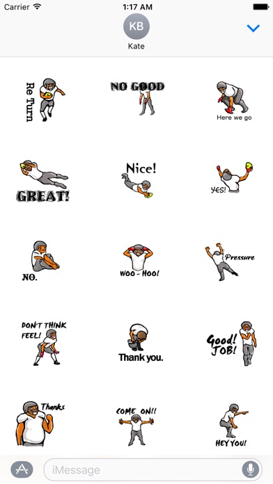 American Football Sticker Pack screenshot 2