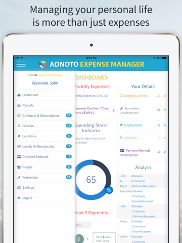 Adnoto Expense Manager screenshot 3
