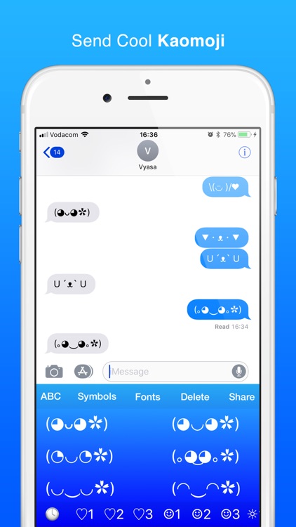Cool Symbols Keyboard & Fonts screenshot-4