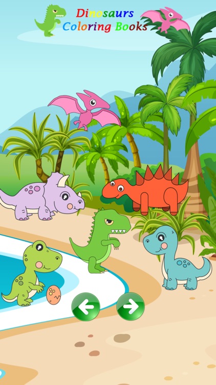 Dinosaurs Coloring Books