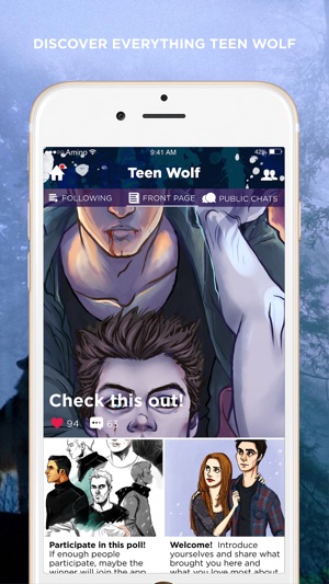 Alpha Amino for Teen Wolf(圖1)-速報App