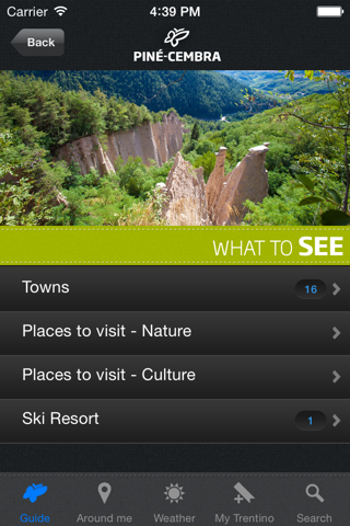 Piné Cembra Travel Guide screenshot 2