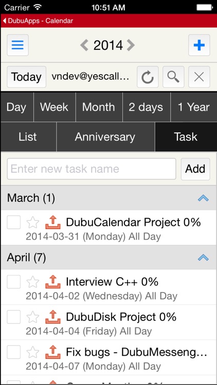 DubuCalendar screenshot-3