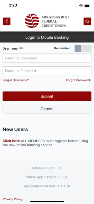 Arkansas Best FCU Mobile App(圖2)-速報App