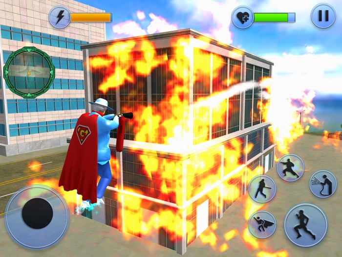 飞行 英雄 奶奶 城市救援