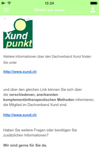 Dachverband Xund screenshot 4