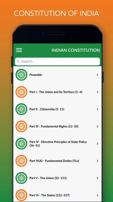 How to cancel & delete Indian Constitution Law from iphone & ipad 1