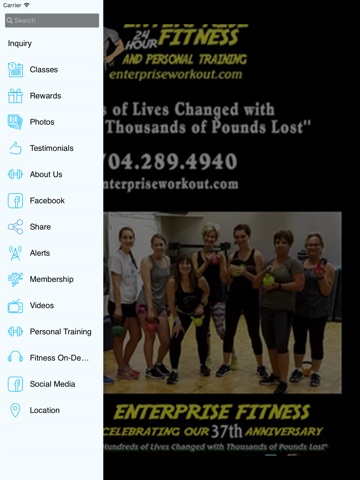 Enterprise Fitness screenshot 2
