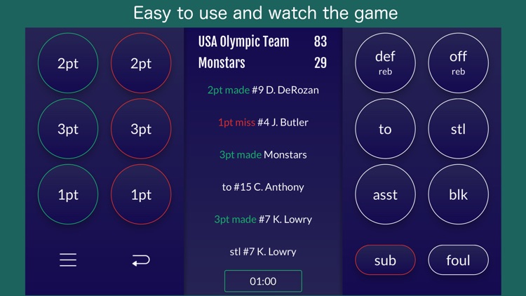 Easy Stats for Basketball screenshot-0